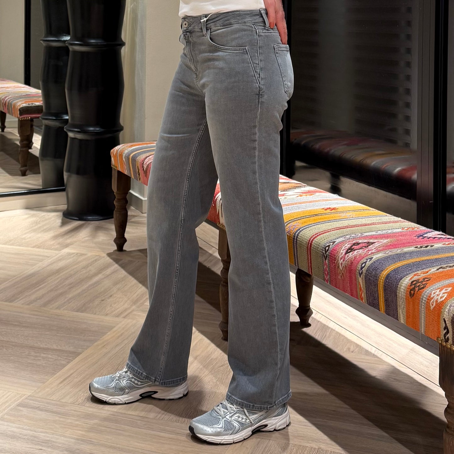 COJ Jeans Nova Grijs - Peet kleding