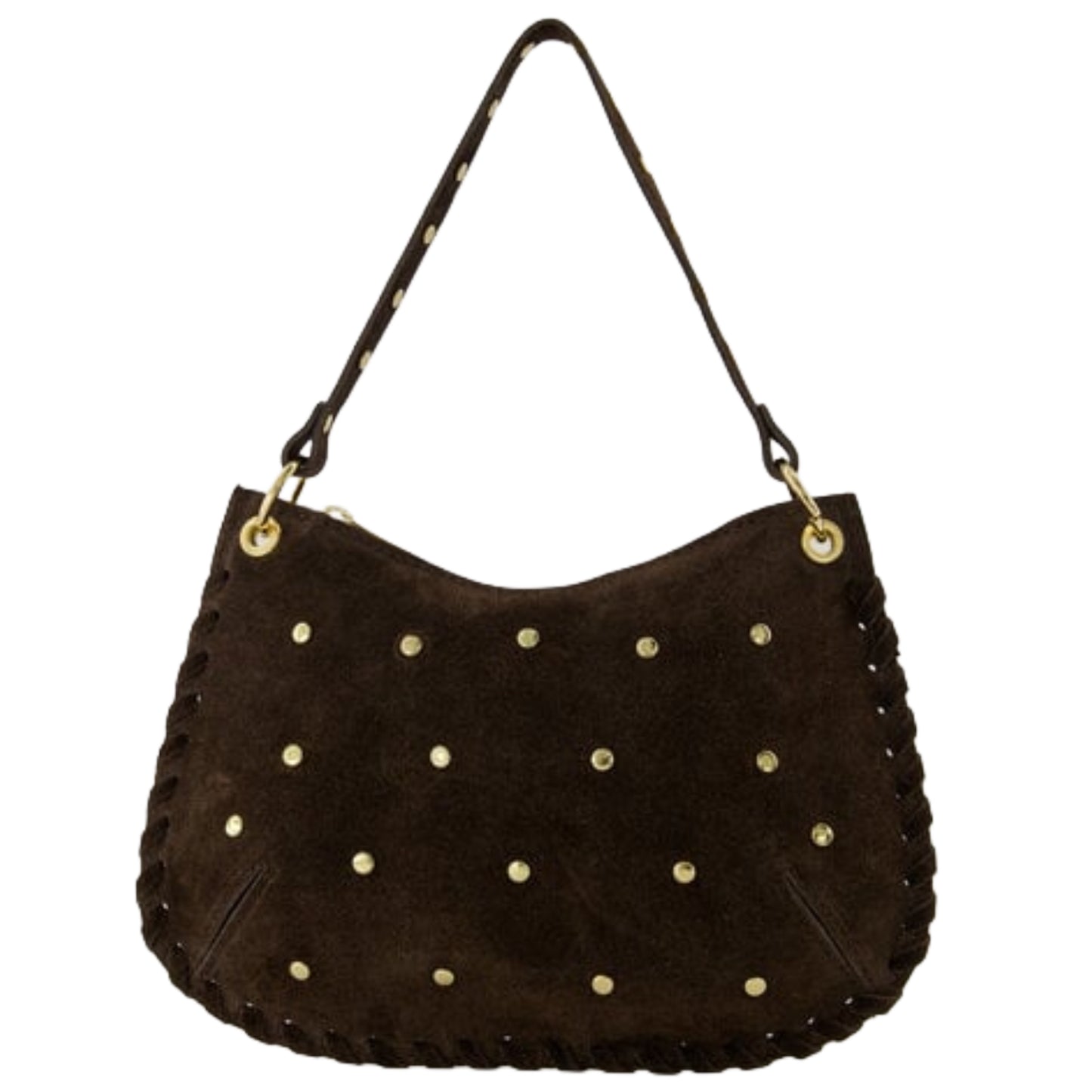 Tas Casey Suede Donkerbruin - Peet kleding