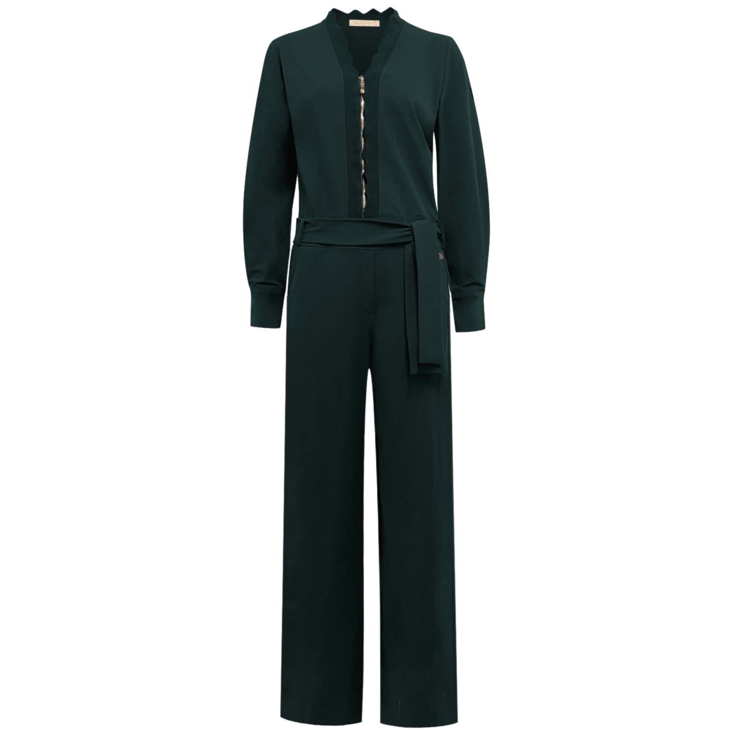Triple Nine - Travel Jumpsuit Milana Groen - 51907 - Peet kleding