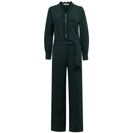 Triple Nine - Travel Jumpsuit Milana Groen - 51907 - Peet kleding