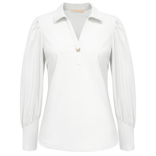 Triple Nine - Travel Top Lise Wit - 6930 - Peet kleding