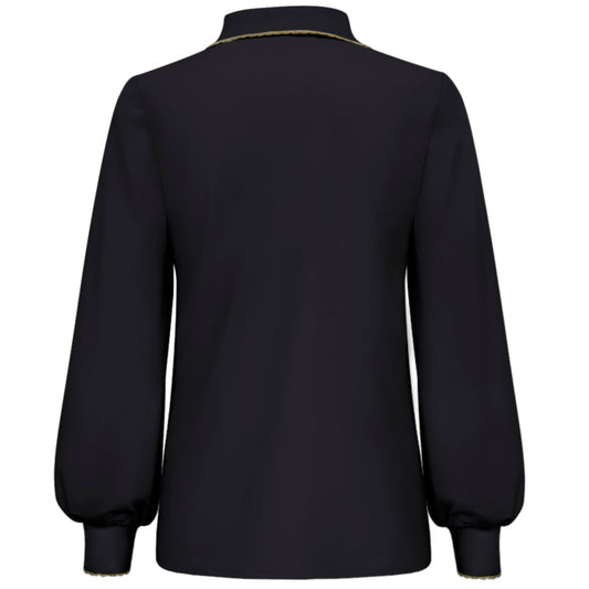 Triple Nine - Travel Top Raphaella Zwart - 6929 - Peet kleding