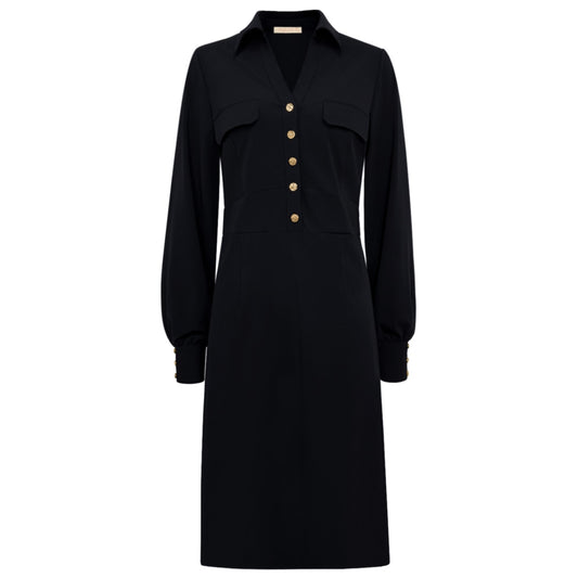 Triple Nine - Travel Jurk Melin Zwart - 51810 - Peet kleding