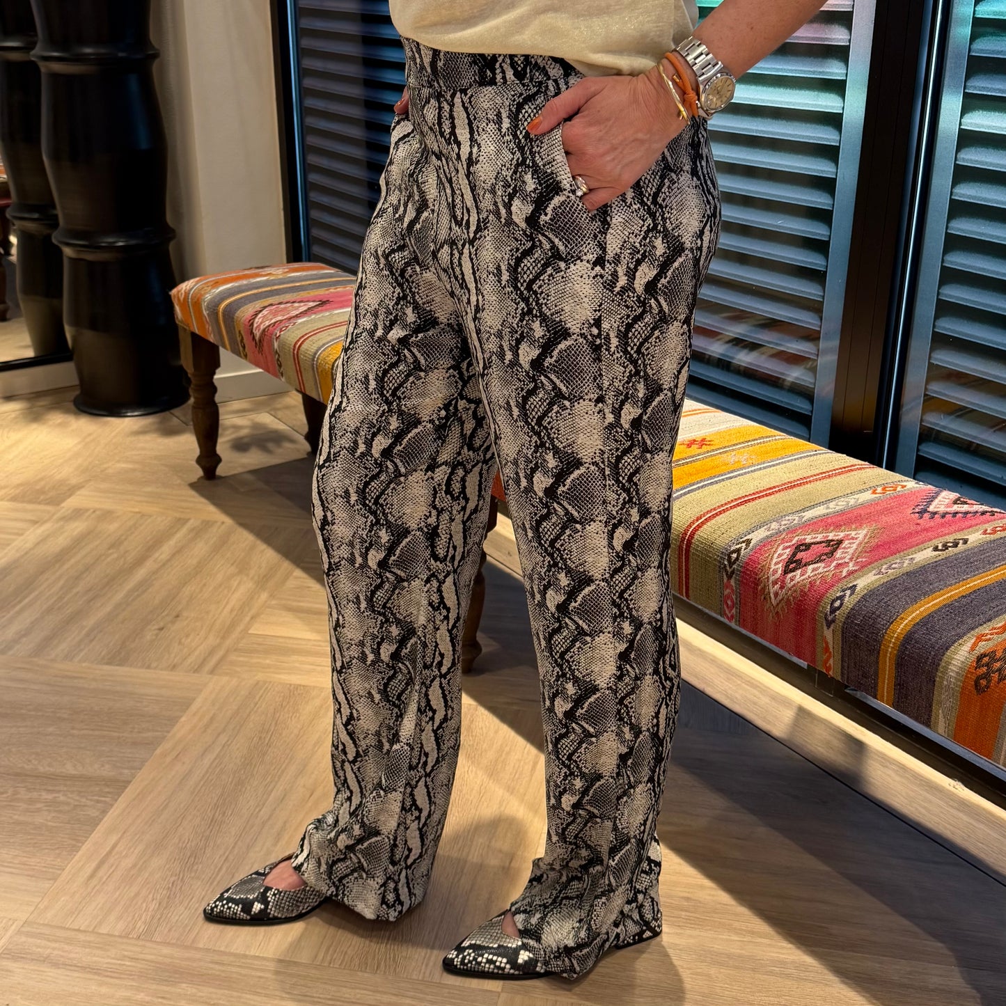 Geisha Broek Snake - Peet kleding