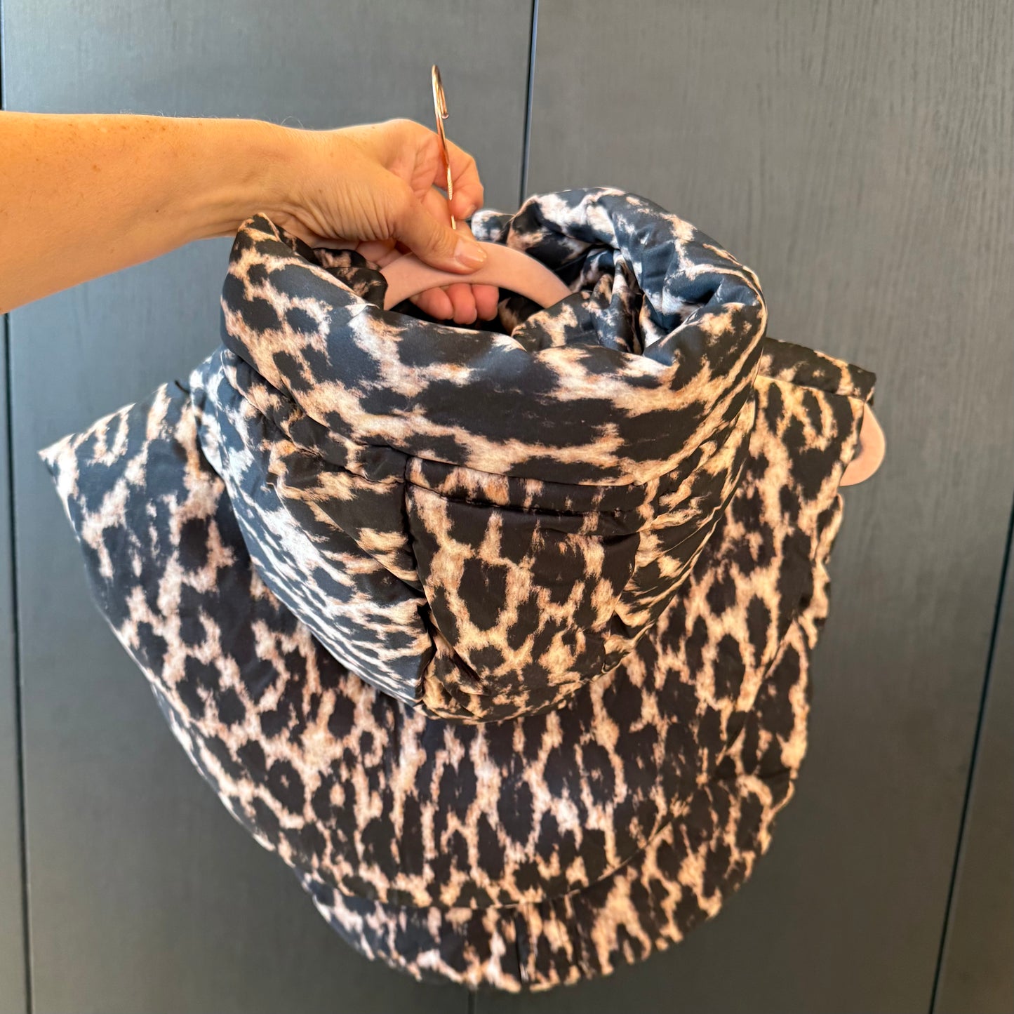 Rino & Pelle Padded Capuchon Tabita Luipaard - Peet kleding
