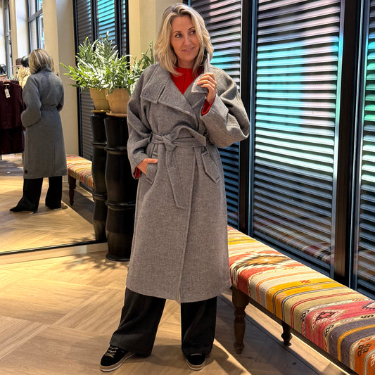 Ichi Jas Gaziva Grijs - Peet kleding