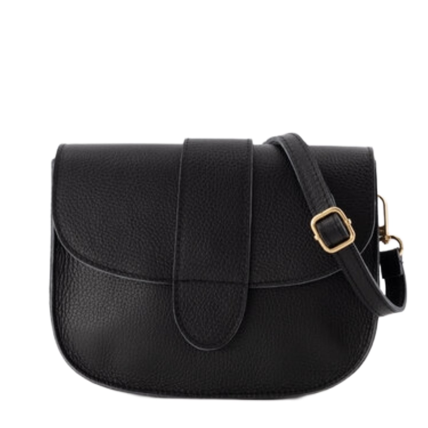 Tas Maan Leder Zwart - Peet kleding