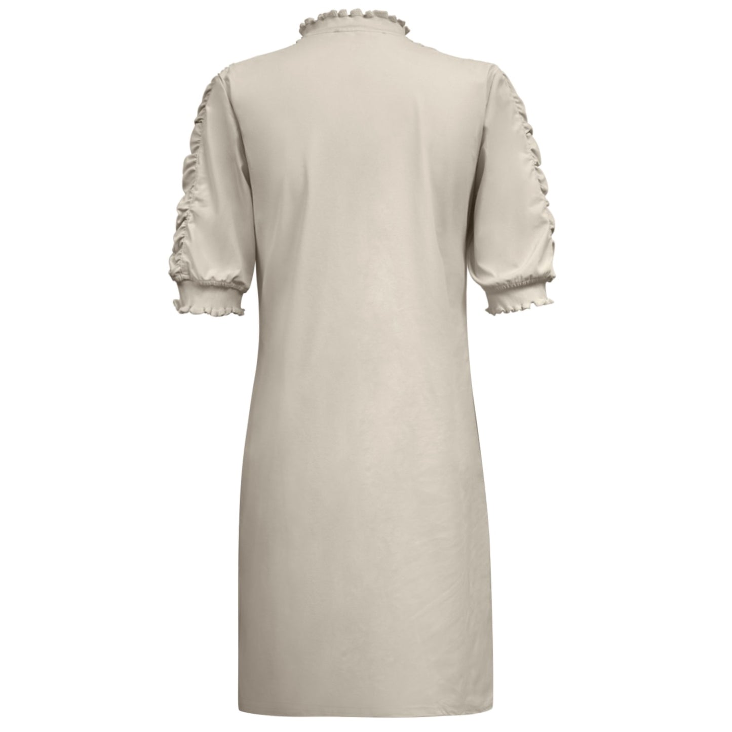 Triple Nine - Travel Jurk Mare Beige - 51804 - Peet kleding