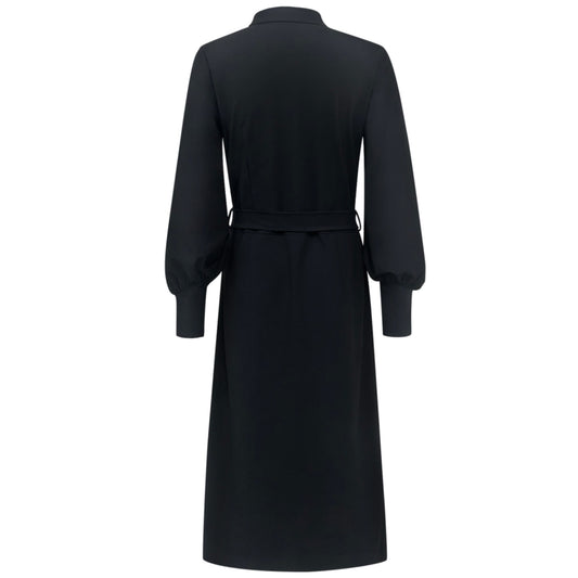 Triple Nine - Travel Jurk Nena Zwart - 51813 - Peet kleding