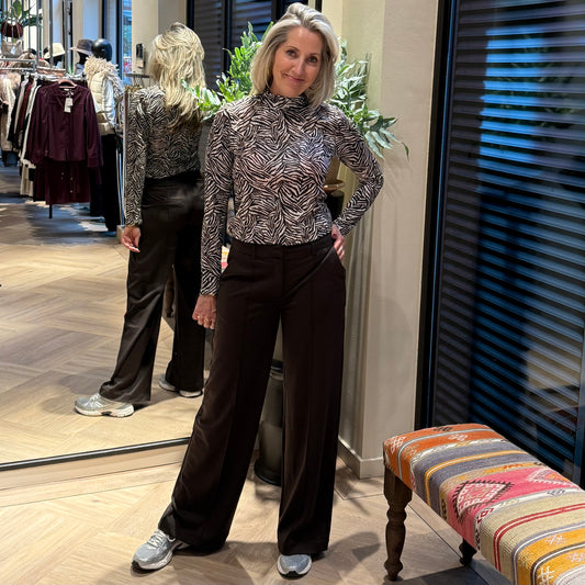 Ichi Shirt Lava Print - Peet kleding