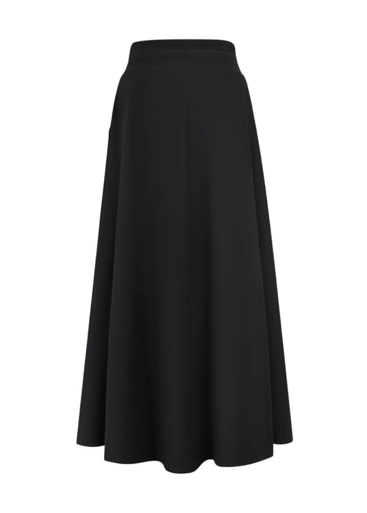 Triple Nine - Travel Rok Maxi Zwart - 7101 - Peet kleding