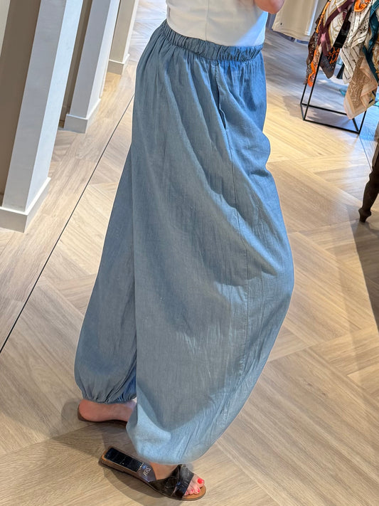 Broek Parachute Denim - Peet kleding