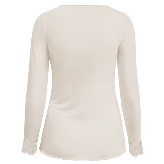 Triple Nine - Cashmere Top Lou Lou Beige - 9003 - Peet kleding