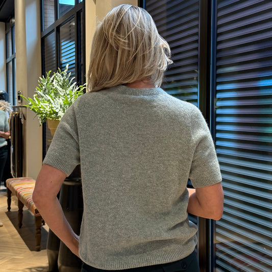 Triple Nine - Top Levi Alpaca Saliegroen - Peet kleding