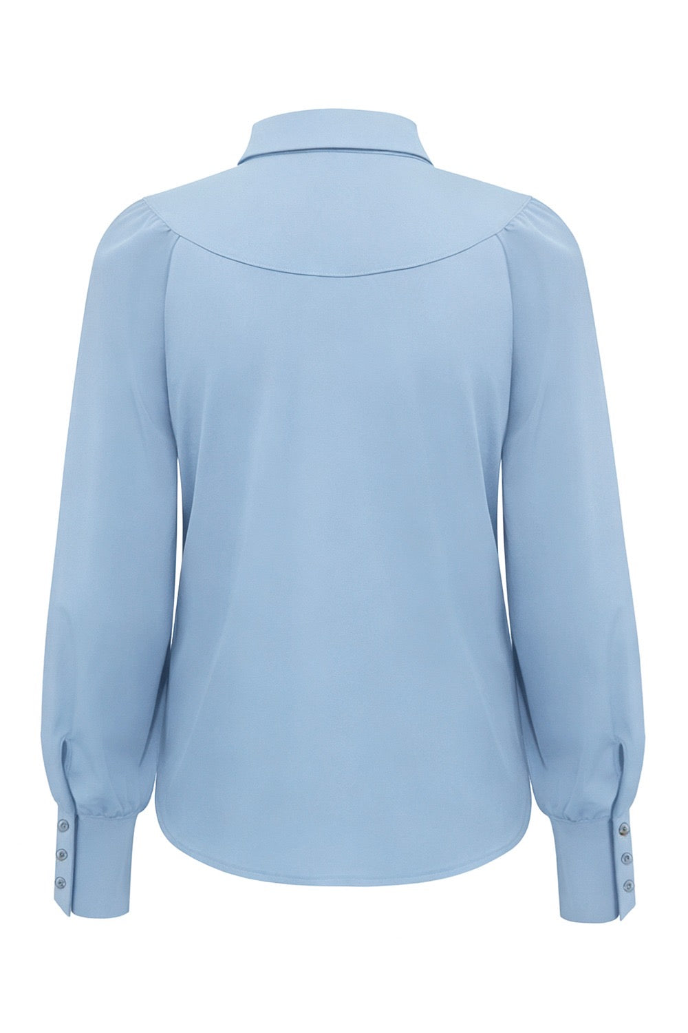 Triple Nine - Travel Blouse Moon Lichtblauw - 5919 - Peet kleding