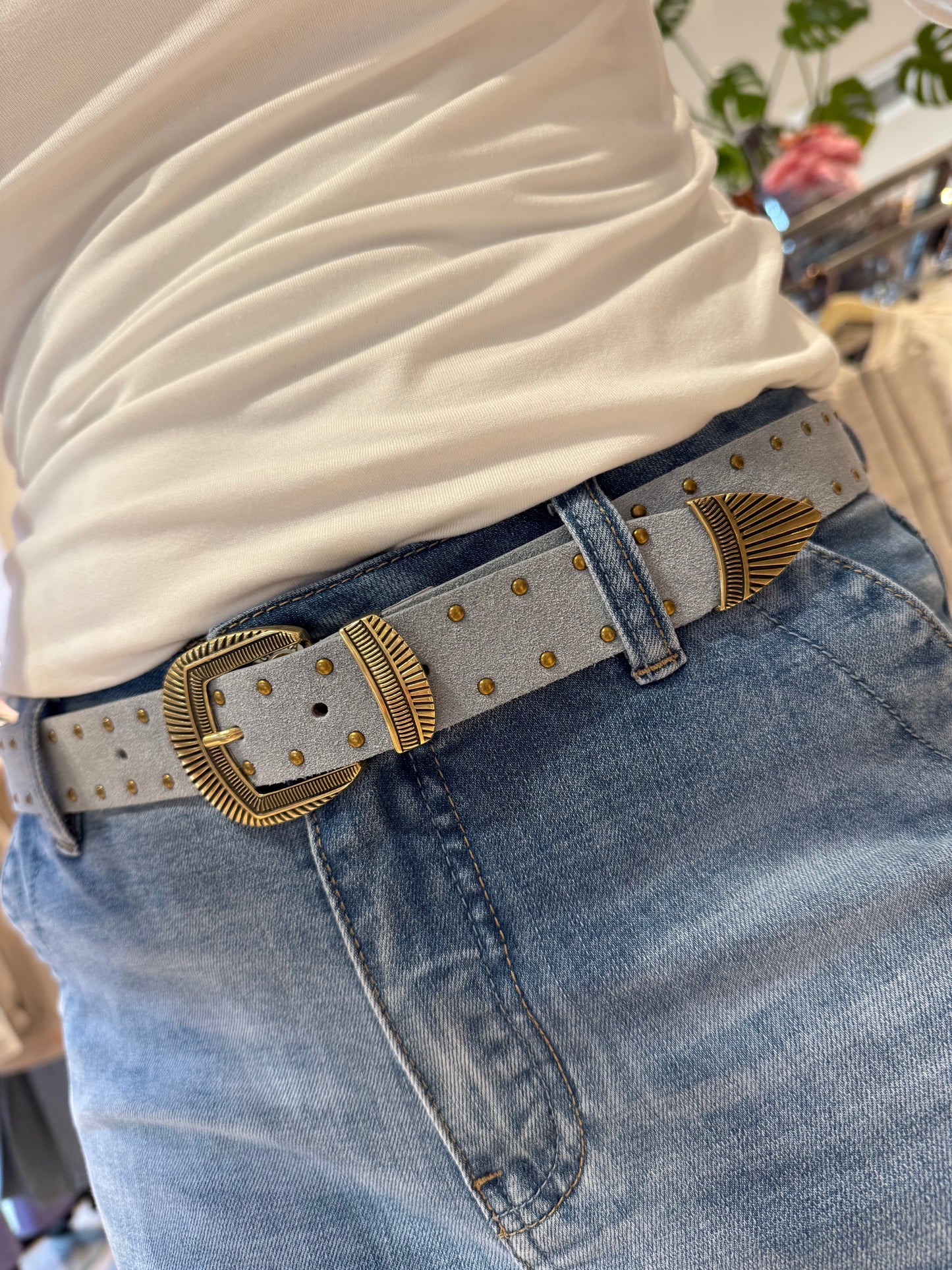 Riem Feniks Lichtblauw - Peet kleding