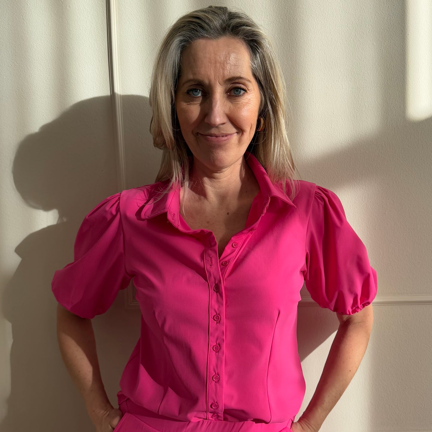 Triple Nine - Travel Blouse Janice Fuchsia - 5909 - Peet kleding
