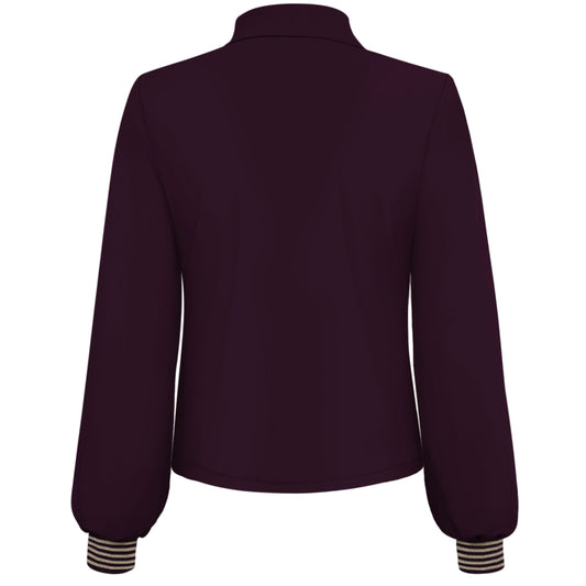 Triple Nine - Travel Blazer Golda Aubergine - 3907 - Peet kleding