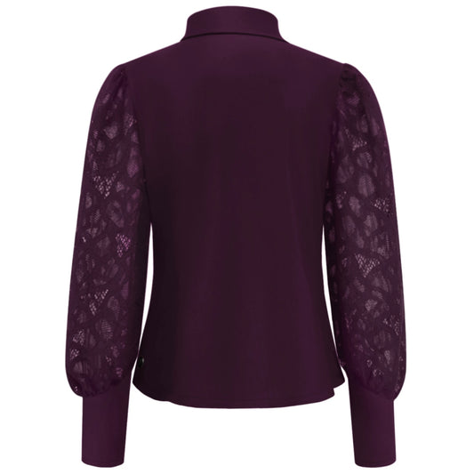 Triple Nine - Travel Blazer Jessica Aubergine - 3906 - Peet kleding