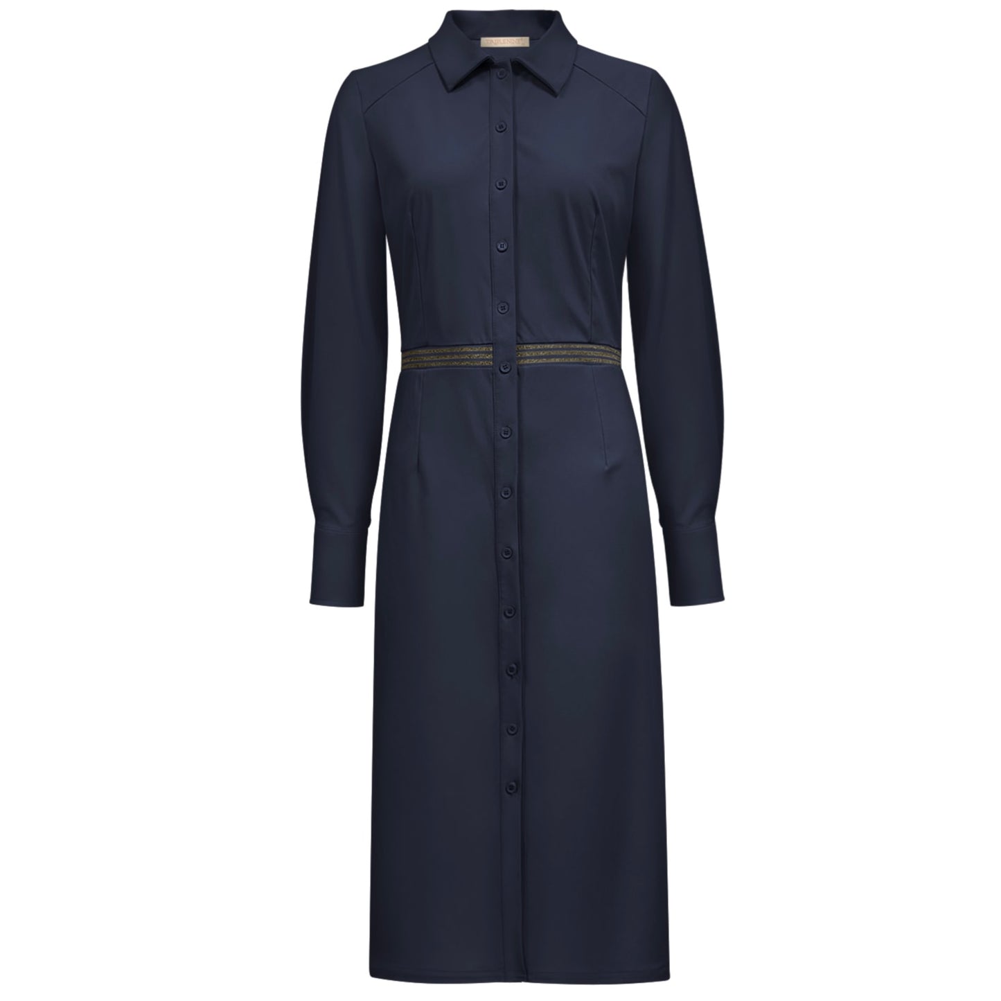 Triple Nine - Travel Jurk Cameron Navy - 51811 - Peet kleding