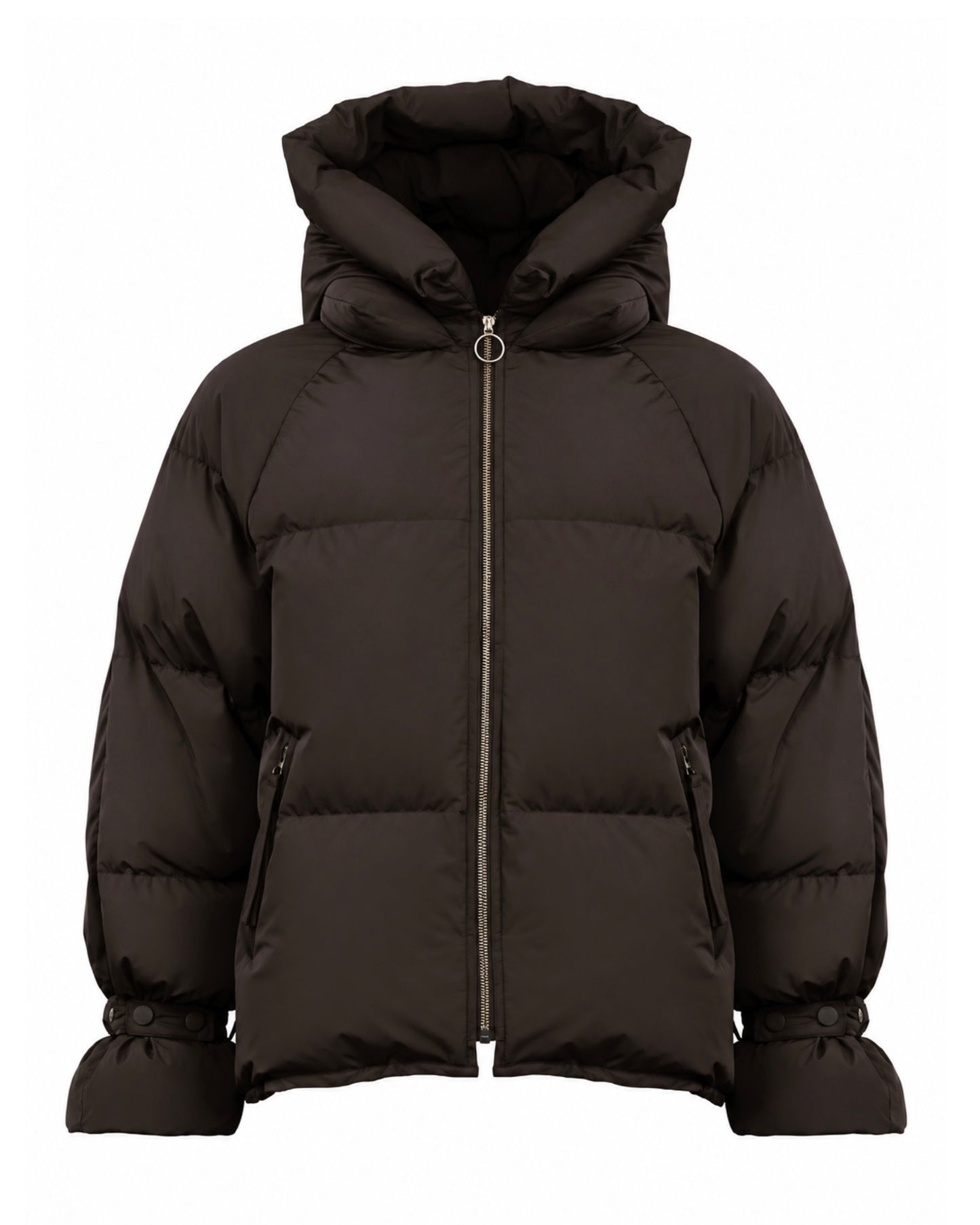 With Black Kylie Real Down Dark Brown - Peet kleding