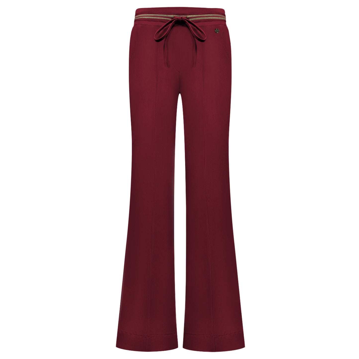 Triple Nine - Travel Broek Anna Bordeaux - 2304 - Peet kleding