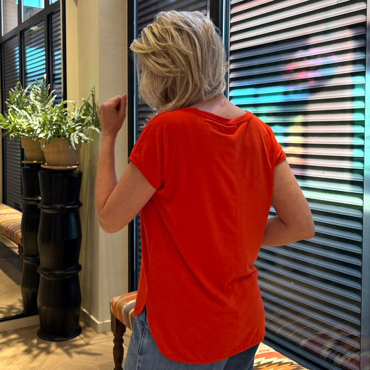 Ichi Shirt Rebel Rood - Peet kleding