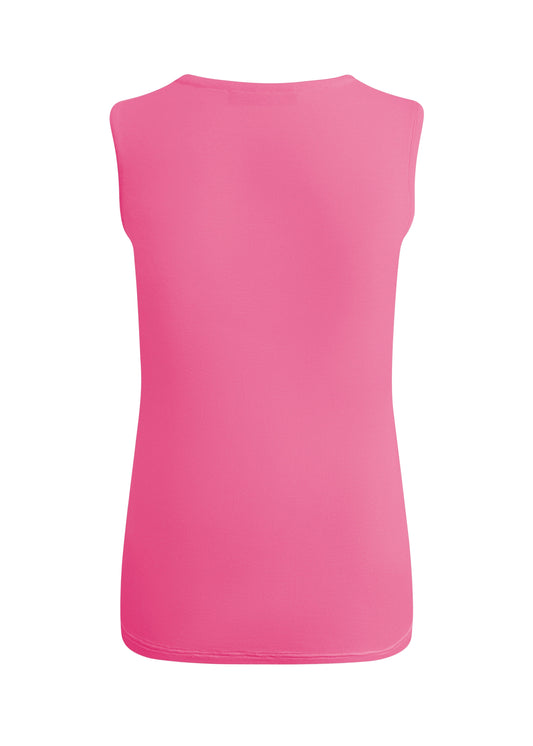 Triple Nine - Cashmere Top Sisi Fuchsia - 9005 - Peet kleding