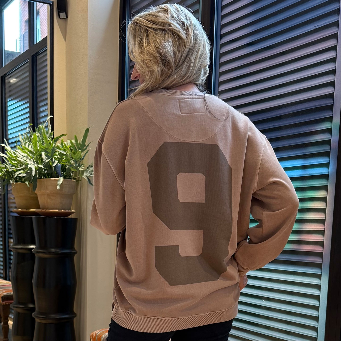 Zhrill Sweater Marlen Taupe - Peet kleding