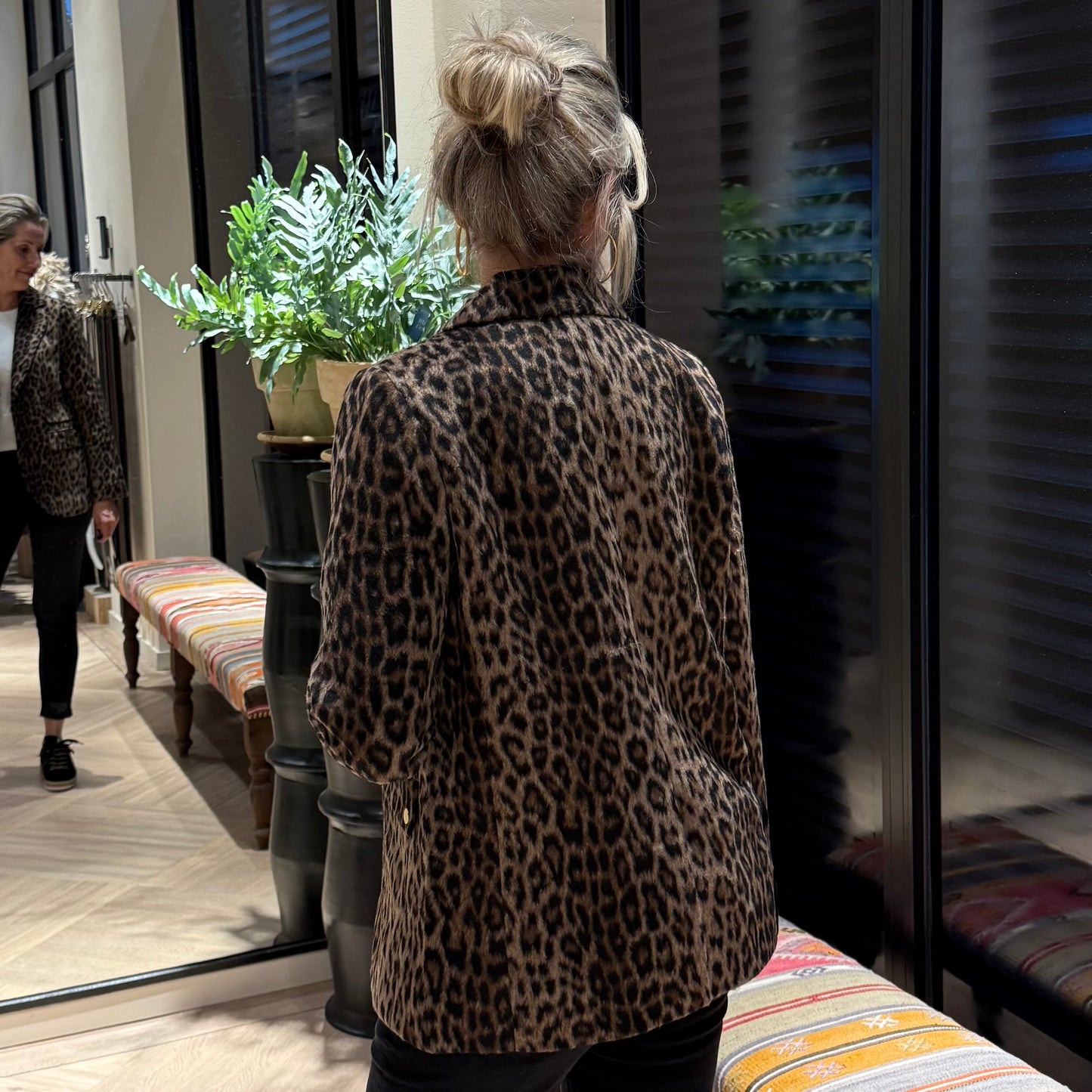 Zhrill Blazer Ellie Black Leopard - Peet kleding