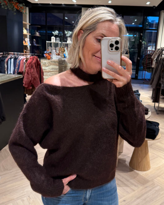 Trui Lies Donkerbruin