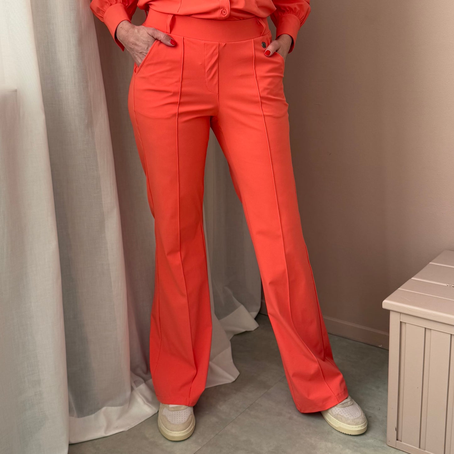 Triple Nine - Travel Broek Petra Koraal - 2703 - Peet kleding