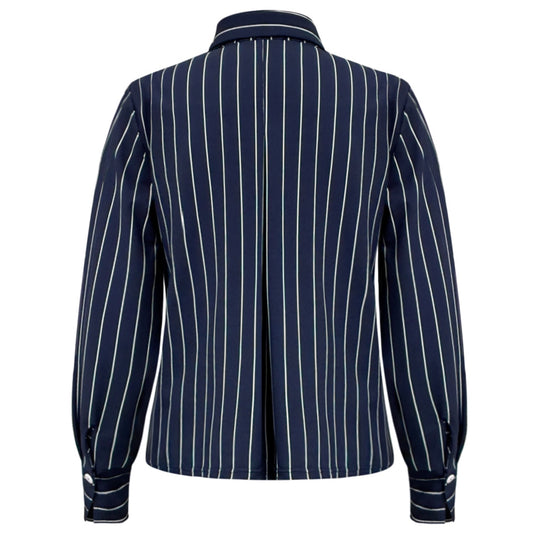 Triple Nine - Travel Blouse Chalke Navy - 5921 - Peet kleding