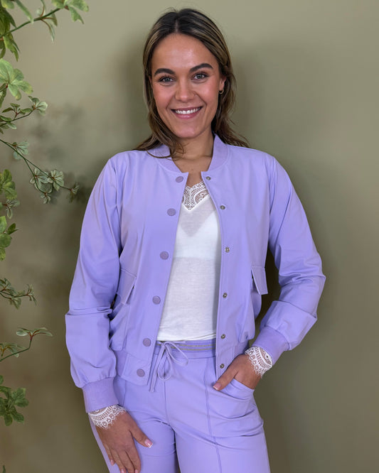 Triple Nine - Travel Bomber Kiki Lila - 91101 - Peet kleding