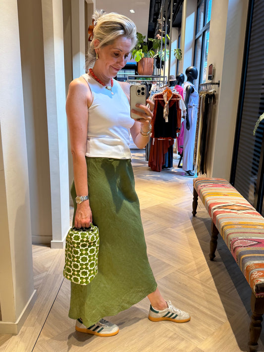 Rok Linnen Fiona Groen