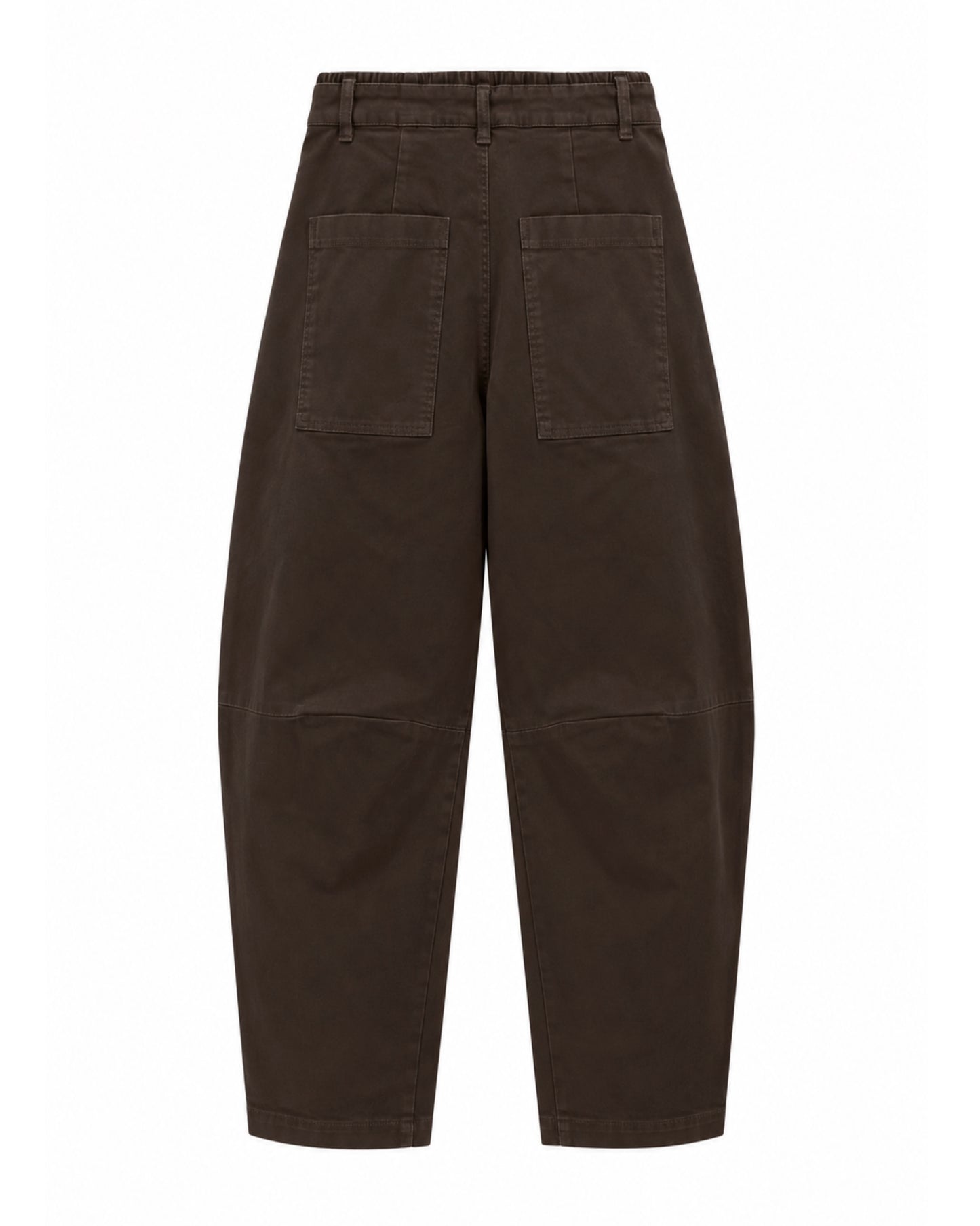 Broek Barrel Gabriel Donkerbruin