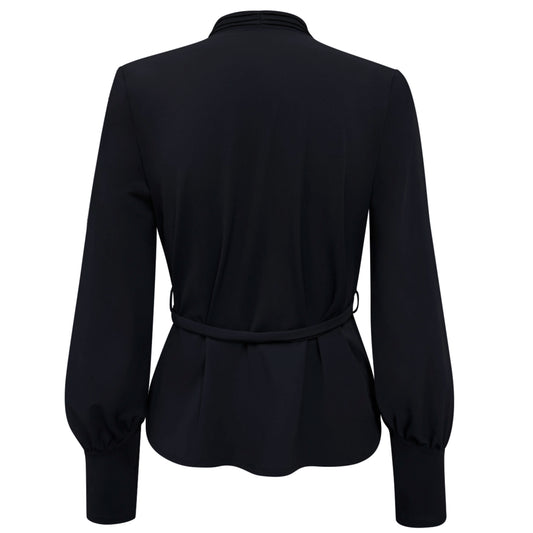 Triple Nine - Travel Blouse Megan Zwart - 5926 - Peet kleding