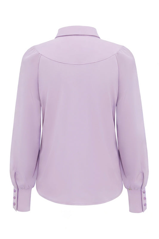 Triple Nine - Travel Blouse Moon Lila - 5919 - Peet kleding