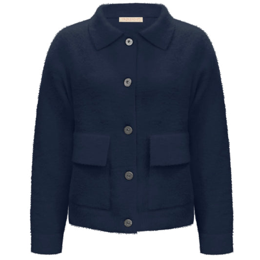 Triple Nine - Fluffy Vest Benchi Navy - 9002 - Peet kleding