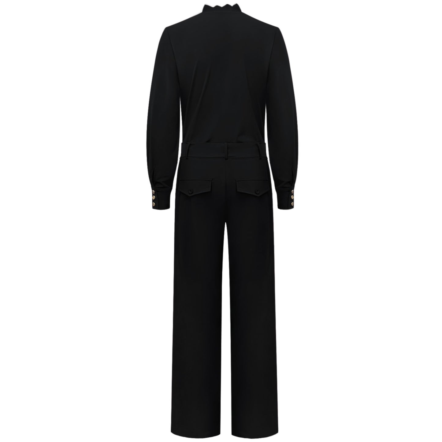 Triple Nine - Travel Jumpsuit Milana Zwart - 51907 - Peet kleding