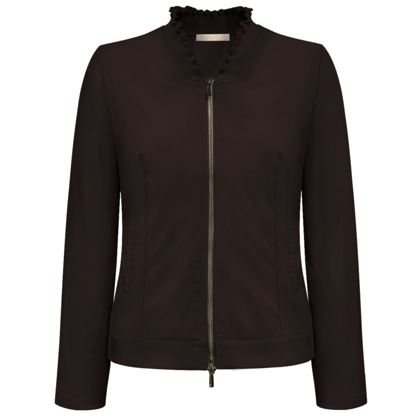 Triple Nine - Travel Jasje Nathalie Donkerbruin - 92401 - Peet kleding