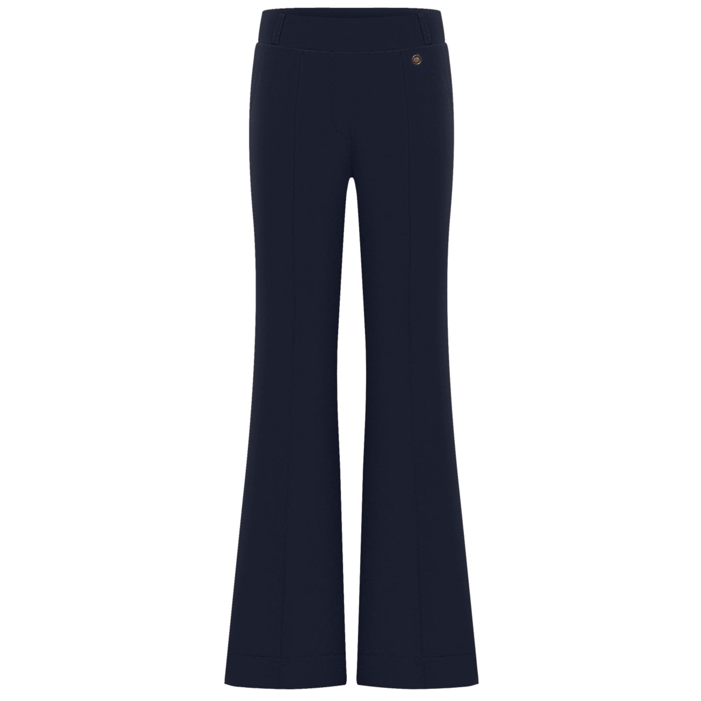 Triple Nine - Travel Broek Fleur Navy - 2301 - Peet kleding