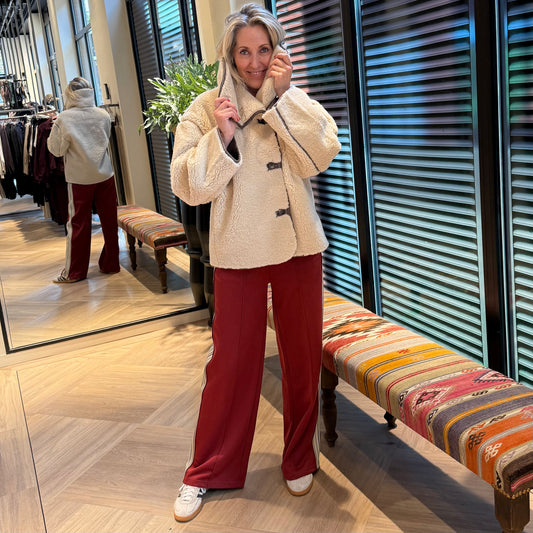 With Black Teddy Jas Dajana Creme - Peet kleding