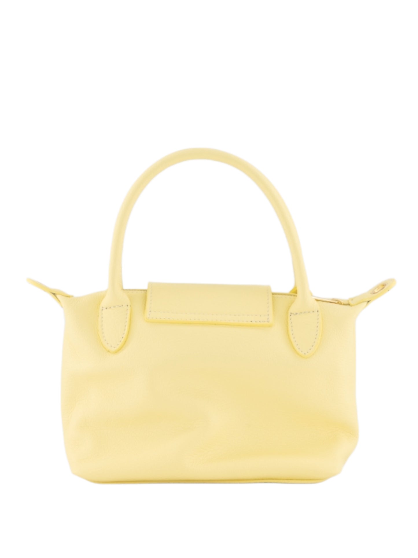 Tas Leder Chantal Geel - Peet kleding