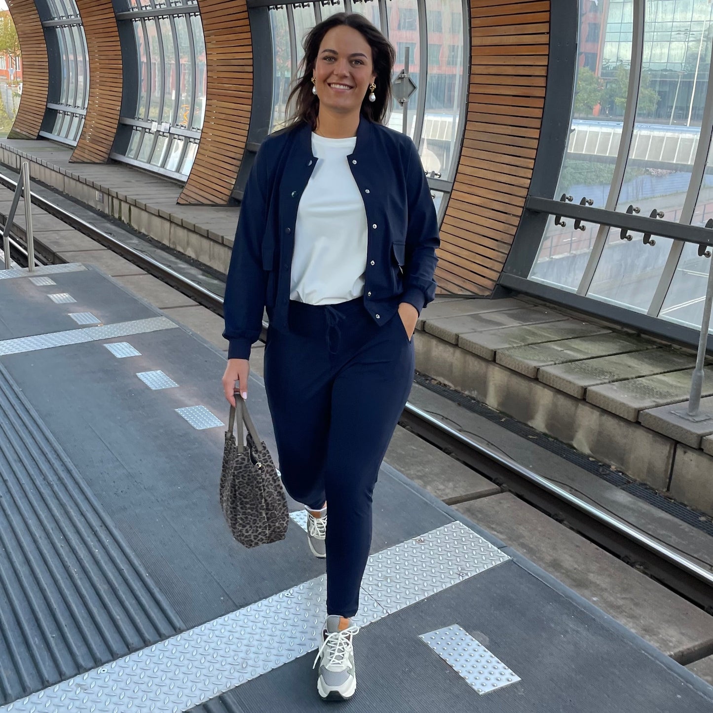 Triple Nine - Travel Bomber Kiki Navy - 91101 - Peet kleding