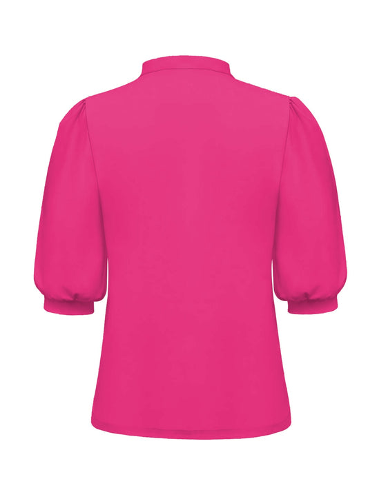 Triple Nine Travel Top Malou Fuchsia - 8301 - Peet kleding