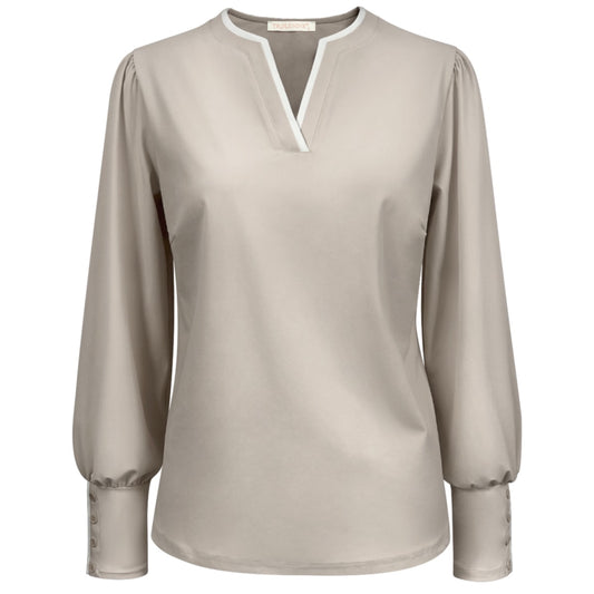 Triple Nine - Travel Top Jenny Beige - 6932 - Peet kleding