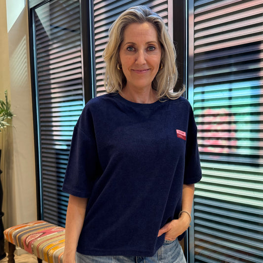 Azzurro Sweater Ziza Blauw - Peet kleding