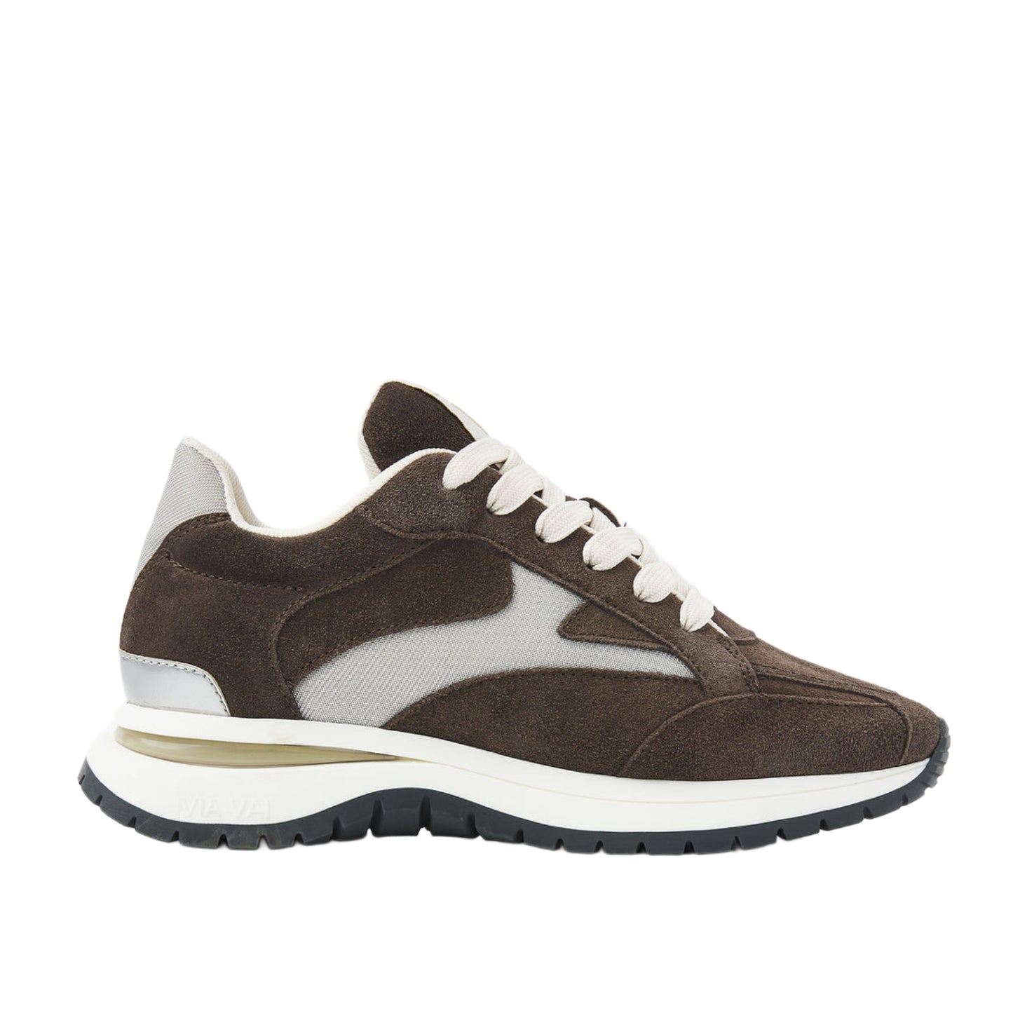 Via Vai Sneaker Sierra Corvino Bruin - Peet kleding