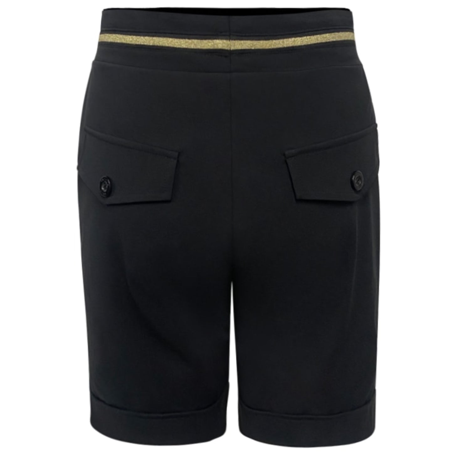 Triple Nine - Travel Korte Broek Goldie Zwart - 2504 - Peet kleding